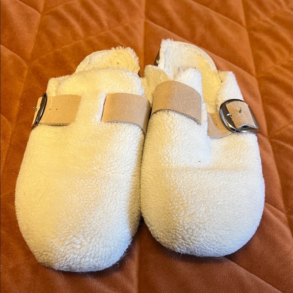 Cozy Shoes with Buckle